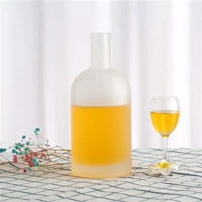 500 ml spritflaskor i glas