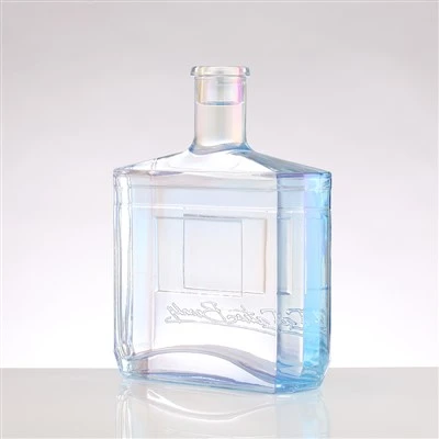 500 ml kristall vit glas vinflaska